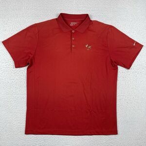 Nike Polo Shirt Mens XL‎ Red Chester Valley Golf Club Philadelphia Philly Golfer
